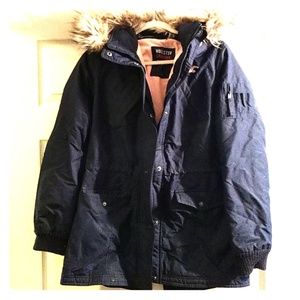 Hollister all weather jacket.